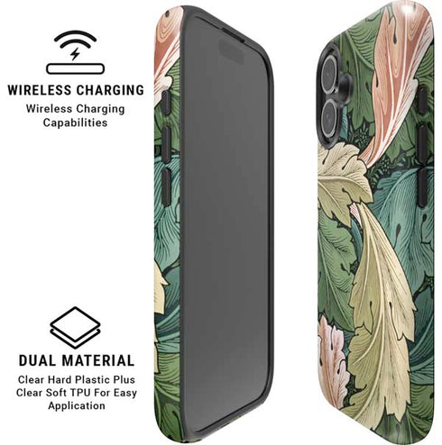 Acanthus by William Morris iPhone 16 Plus Magsafe Impact Case
